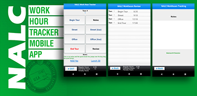 NALC Track Hours App